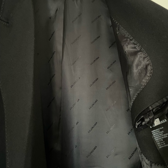 Balenciaga Double-breast Folded Blazer. - Picture 12 of 13